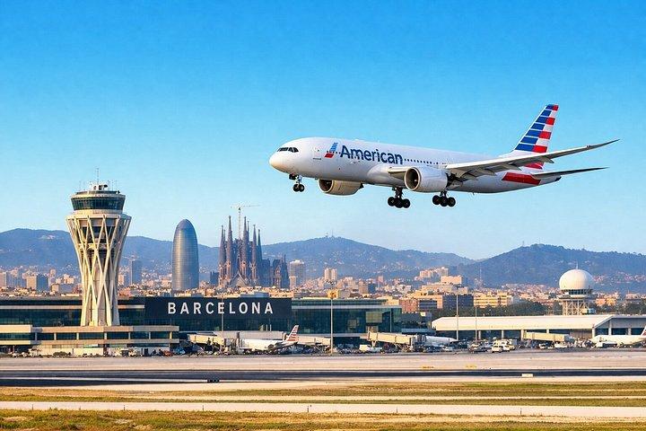 バルセロナ空港到着後のプライベート送迎サービス