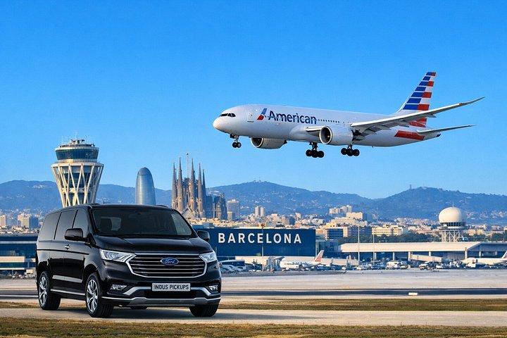 バルセロナ空港到着後のプライベート送迎サービス