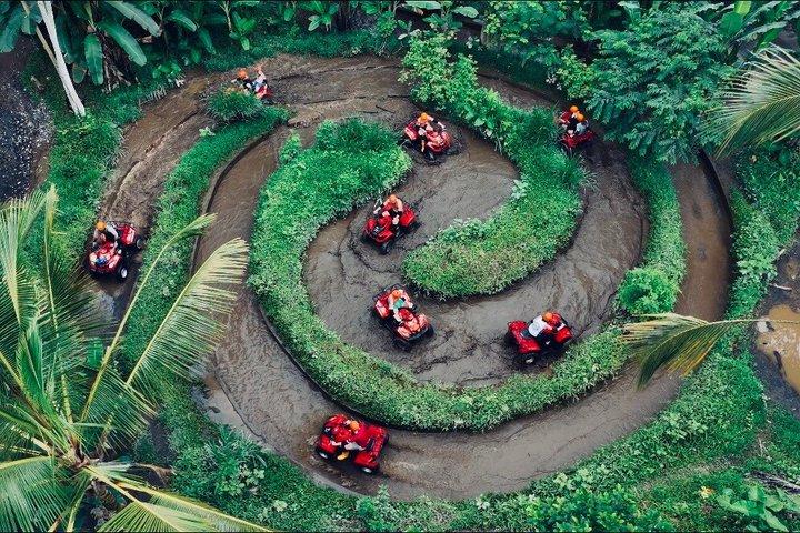 ウブドガイド付きATVクワッドバイクアドベンチャー（ランチ付き）