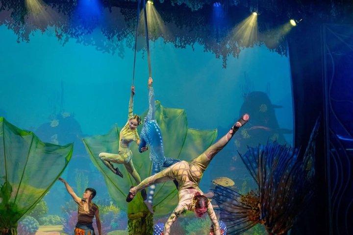 ヴァルナ・バリ・シアターでの水中ショー・スペクタクル