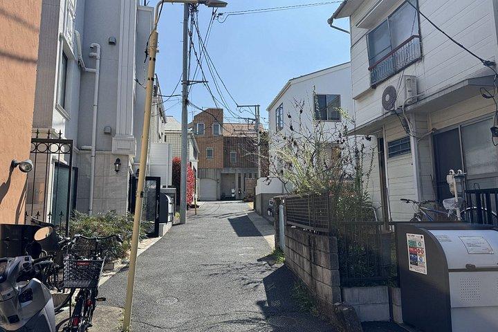 東京ガイド付きE-バイクツアー 隠れた通りや近所の様子