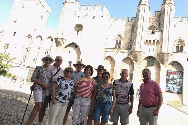Tour privado a pie por Aviñón Palacio de los Papas y Pont dAvignon