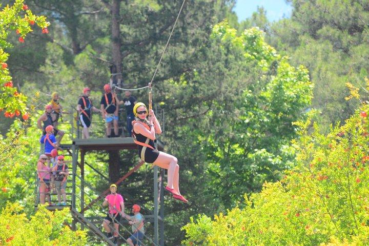 Antalya Koprulu Canyon Buggy Safari, Rafting&Zipline with Lunch