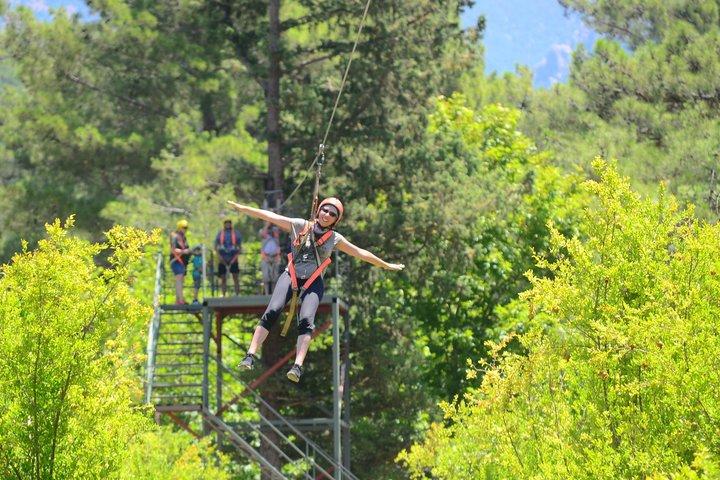 Antalya Koprulu Canyon Buggy Safari, Rafting&Zipline with Lunch
