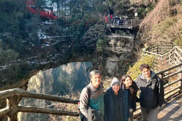 ミニグループ：1日張家界アバターMt&Tianmen&ガラス橋ツアー
