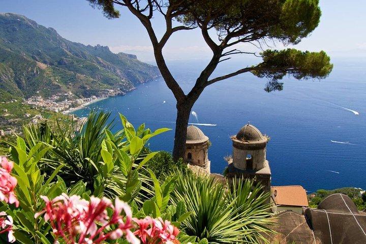 Höjdpunkter på Amalfikusten : Rundtur i liten grupp från Sorrento