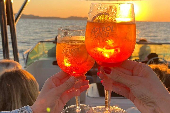 Luxus Sunset Cruise mit Aperol Spritz von Trogir und Split