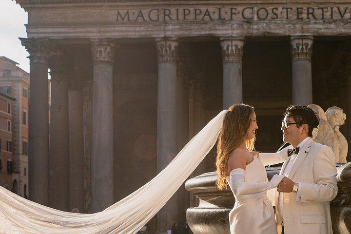 ローマの映画結婚式の写真とビデオ