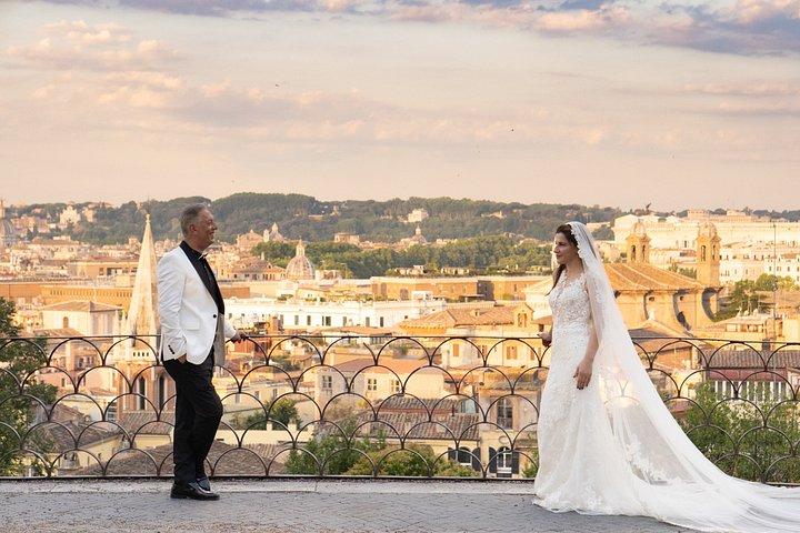 ローマの映画結婚式の写真とビデオ