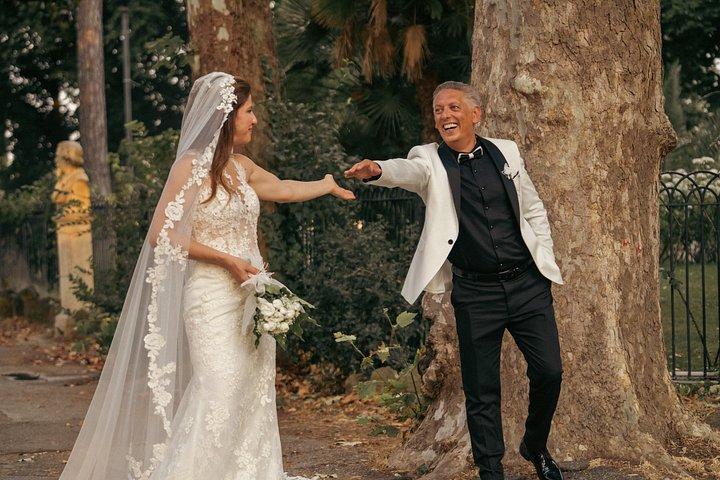 ローマの映画結婚式の写真とビデオ