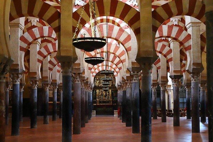 Guidad rundtur i Córdoba med inträde till moskén och katedralen från Málaga