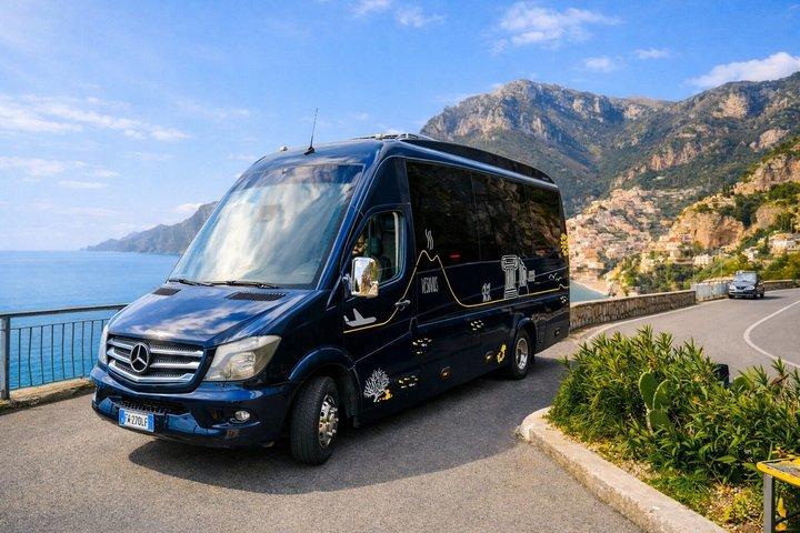 Amalfikysten på en dag fra Salerno: Positano, Amalfi & Ravello