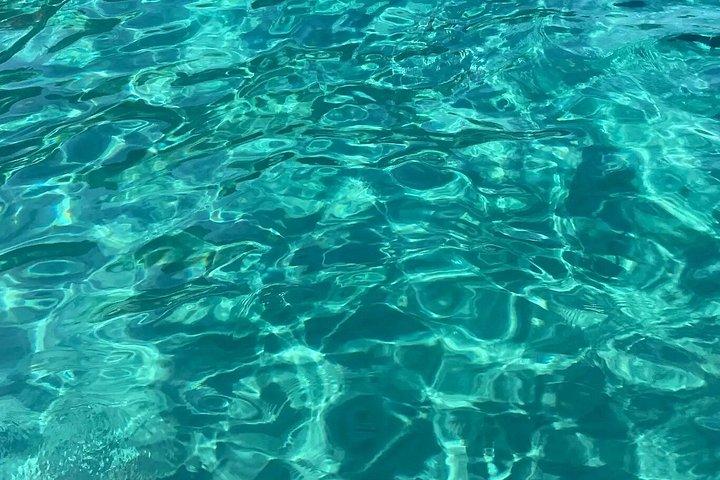 ポンツァ島からパルマローラ島へのボートトリップ