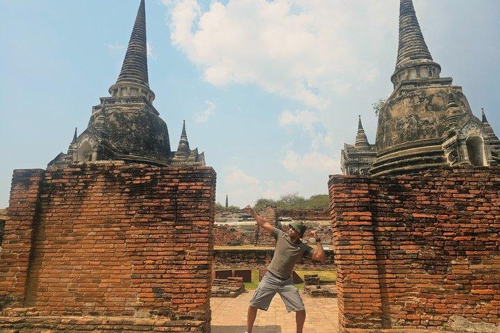 Ayutthaya Weltkulturerbe-Stätte mit privater Bootsfahrt-Abenteuer