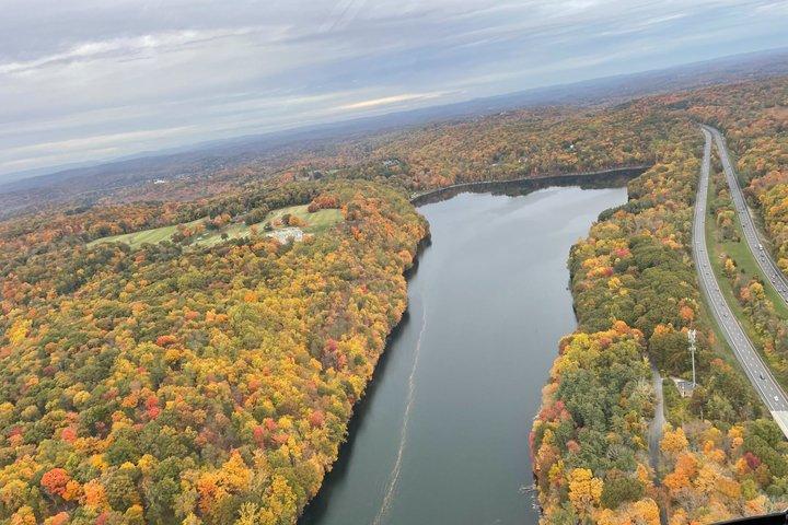 Private Hudson Valley Fall Foliage Helicopter Charter from Manhattan