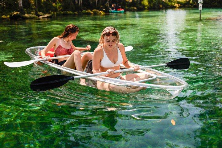 Excursion guidée d'été à Clear Kayak Three Sisters Springs