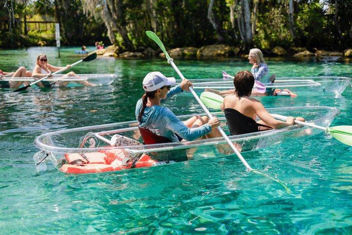Excursion guidée d'été à Clear Kayak Three Sisters Springs