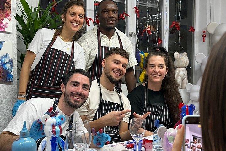 Fluid Art Workshop – Unique Figures in Alicante