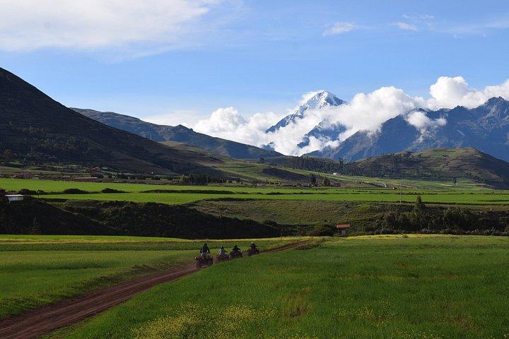 Zip Line + ATVs with Sacred Valley views small groups