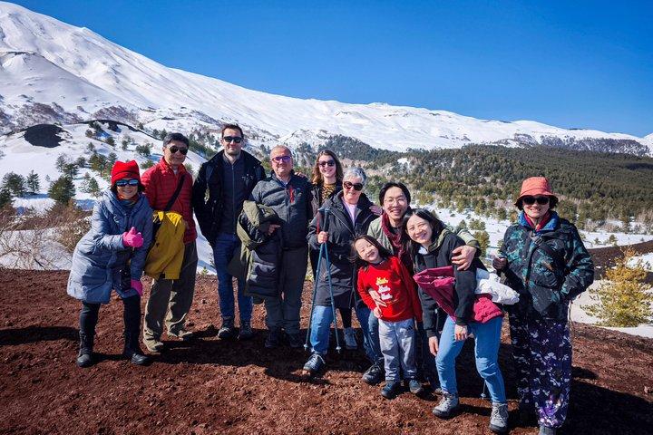 Escursione Etna e degustazione di vini con pranzo siciliano