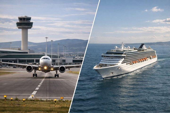 Trasferimento privato dall'aeroporto di Atene al porto di crociera del Pireo