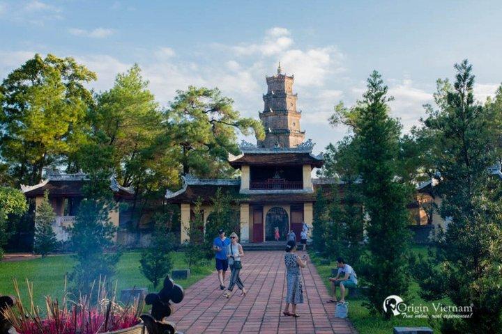From Hue: Imperial City, Thien Mu Pagoda & Royal Tombs Tour