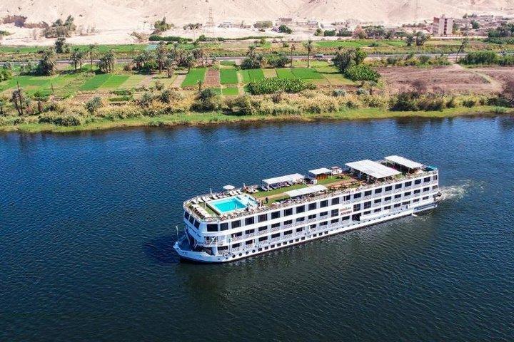Crociera di 4 notti da Luxor ad Assuan sul Nilo (Abu Simbel-Air Balloon)