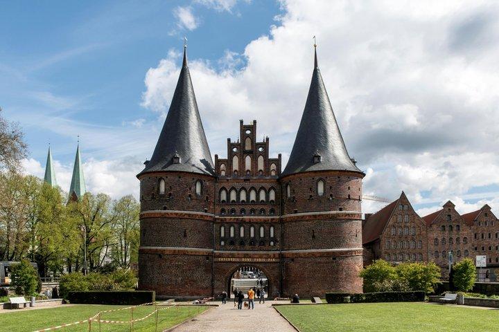 Bakstenen torens, gevallen klokken en zondaars Zelfstandige rondleiding door Lübeck