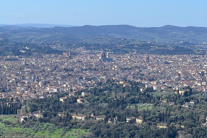 Wandelen Florence Toscaanse heuvels met lunch & wijn