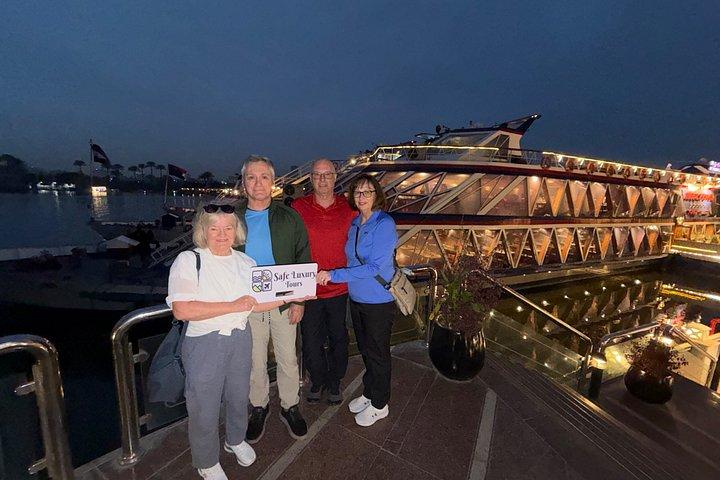 Explore Cairo Nile Crystal Cruises with Belly Dancer Show