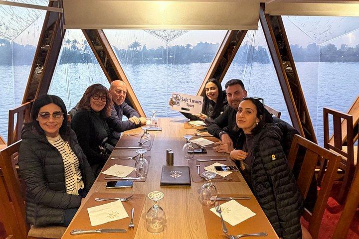 Explore Cairo Nile Crystal Cruises with Belly Dancer Show