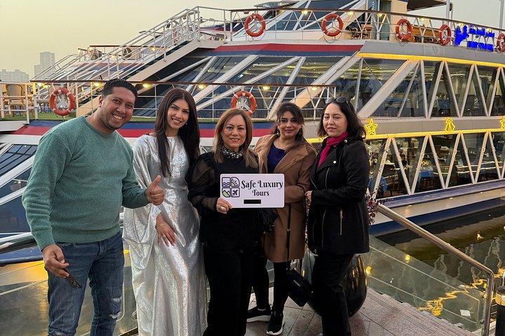 Explore Cairo Nile Crystal Cruises with Belly Dancer Show