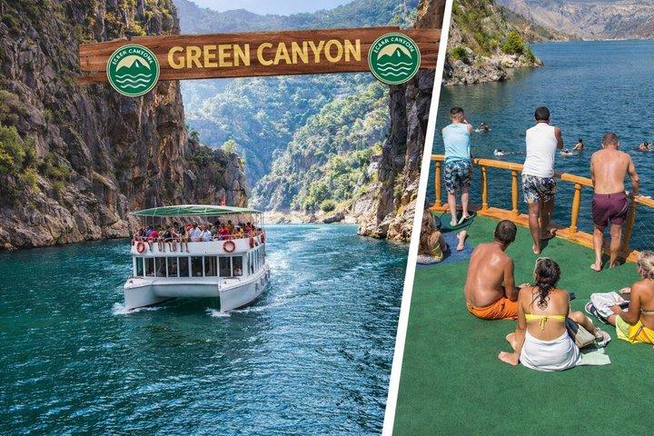 Green Canyon passeio de barco relaxante com bebidas ilimitadas e almoço