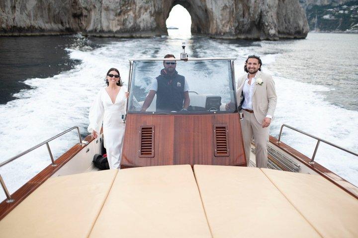 Capri Samba, private luxury boat tour.