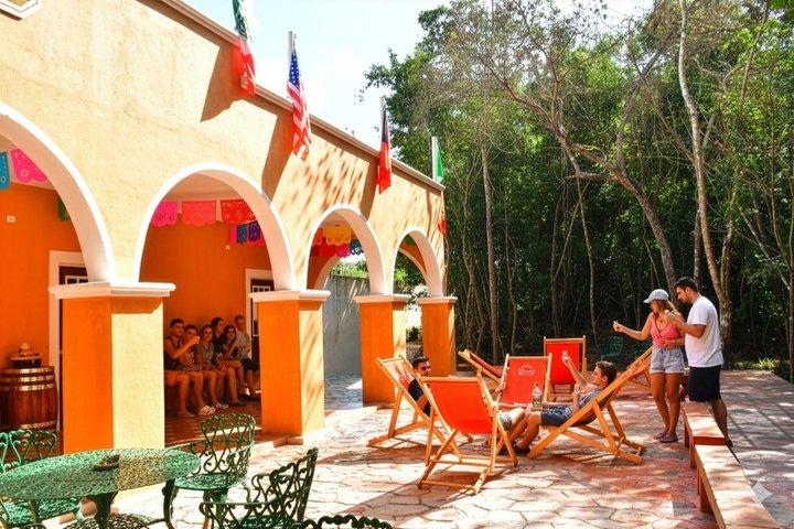 Aventura en Cuatrimotos, Puentes Interactivos, Tirolesas, Cenote y Almuerzo