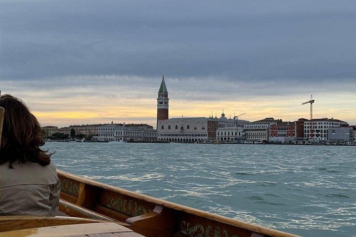 Venice : Magic at Sunset by Vintage Boat (Small Group)
