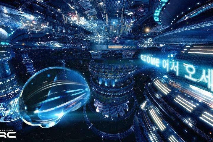 Interstellär båge på AREA15 i Las Vegas