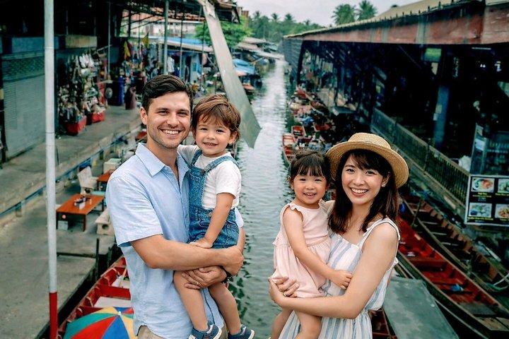 Bangkok Premium Maeklong und Floating Market Tour 9 Personen