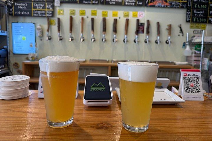 東京から列車でトラックスサイドクラフトビールを、元JR乗務員と一緒に