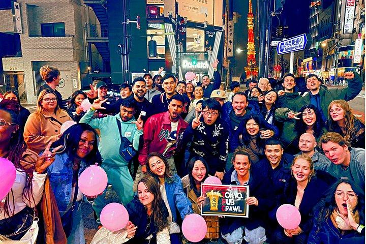 Tokyo Pub Crawl Nachtleben Party mit Club-Eintritt