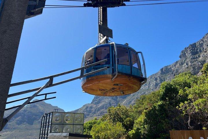 Hurtigspor Cape Town Halvdag Table Mountain Cable Car Tour