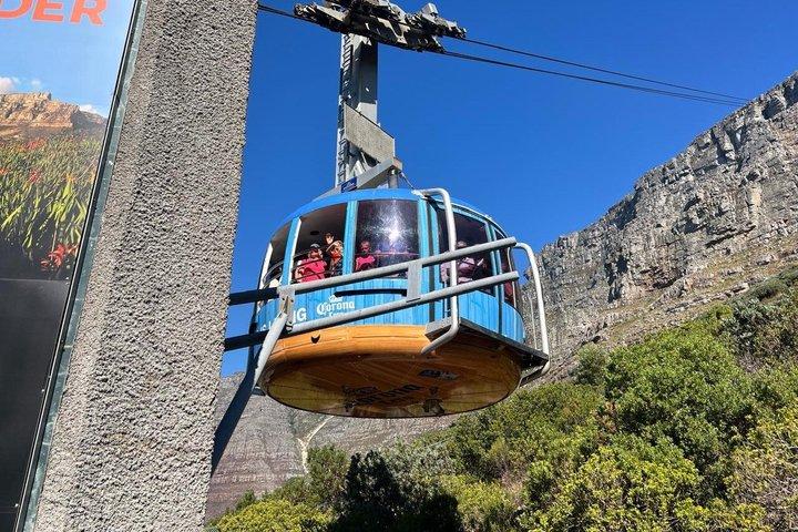 Halvdagstur i Cape Town og bordbjergkabelbil