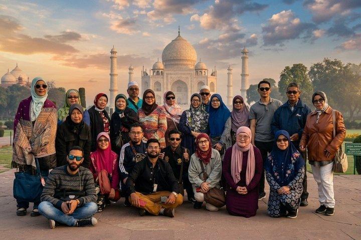 Tour privado de TajMahal y Agra Fort desde Delhi en tren
