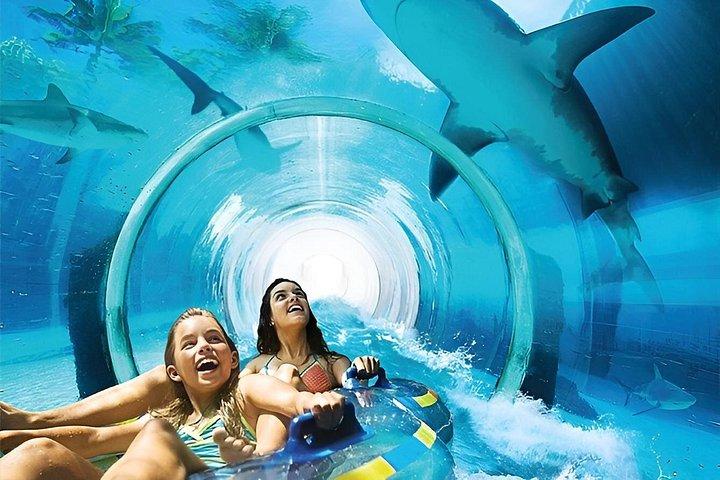 アトランティス・アクアベンチャー・ウォーターパークチケット（プライベート送迎付き）