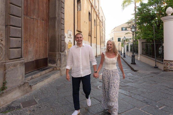 ローマのロマンチックな婚約物語の秘密プロポーズ写真家