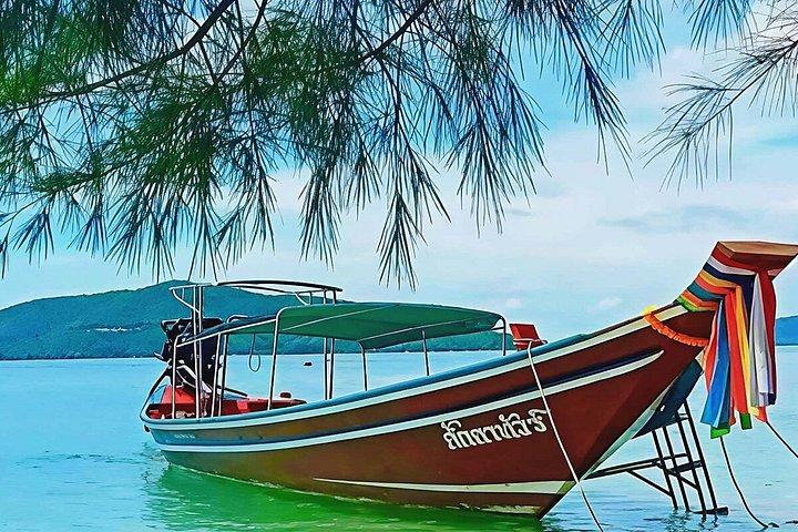 プライベートロングテイルボート ピッグアイランド脱出