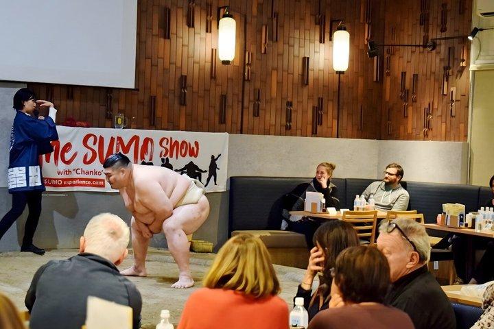Tokyo Sumo Show e autêntica experiência de almoço Chanko