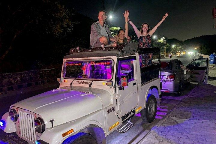 ジャイプール・バイ・ナイト：プライベート4x4ジープサファリ（宮殿ビュー）