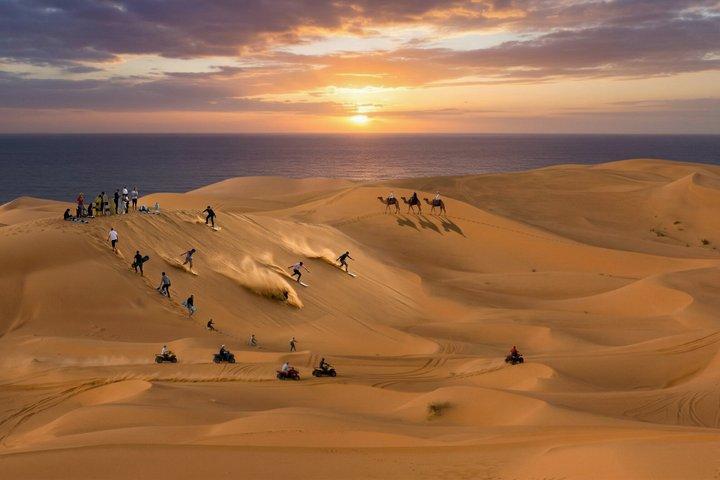 Agadir 3-in-1 Desert Tour: Quad Bike, Camel Ride & Sandboarding