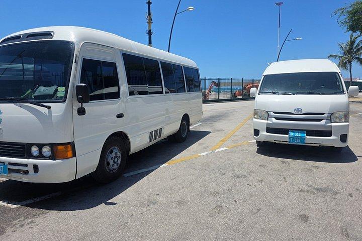 Aruba Private Tours on a ac bus
